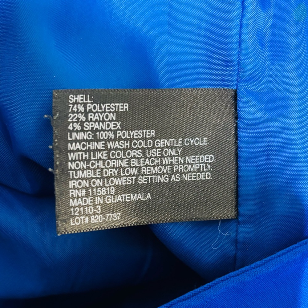 Worthington Royal Blue Pencil Skirt - Picture 7 of 7
